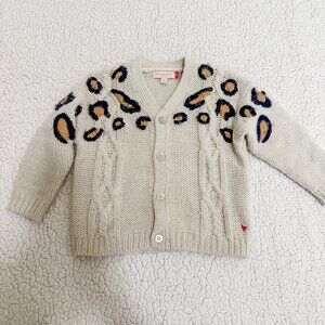 Pink Chicken Leopard Sweater